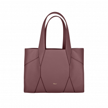 Chopard - Sac Pour Femme Tote Bag Diamant pour Femme - Cuir De Veau Grainé Bois De Rose