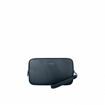 Chopard - Bag For Men Classic Small Clutch for Women - Blue Houndstooth Pattern Calfskin