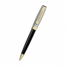 Chopard - Ballpoint Pen Brescia Ballpoint Pen Unisex - Silver & Yellow Gold-toned Metal