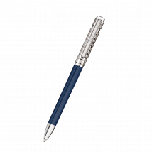 Chopard - Stylo Bille Stylo à Bille Ice Cube pour Mixte - Laque Bleue Et Métal Argenté