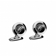 Chopard - Manschettenknöpfe Classic Manschettenknöpfe für Herren - Edelstahl - Schwarz