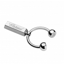 Chopard - Key Ring Lingot Chopard Key Holder for Men - Palladium Finish