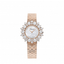 Chopard - Uhr L'heure Du Diamant Rund für Damen - 30 Mm, Handaufzug, Ethisches Roségold, Diamanten - 4.65 Karat