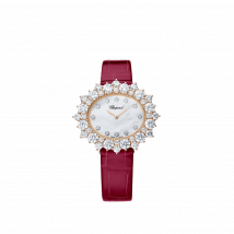 Chopard - Reloj L’Heure Du Diamant Oval Medium para Mujer - Mediano, Automático, Oro Rosa Ético, Diamantes - 7.49 Quilates