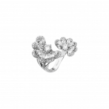 Chopard - Bague Precious Lace Nuage pour Femme - Or Blanc Éthique, Diamants - 2.67 Carats