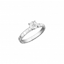 Chopard - Bague Ice Cube pour Femme - Platine, Diamant