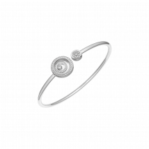 Chopard - Bracelet Happy Spirit pour Femme - Or Blanc Éthique, Diamants - 0.47 Carats