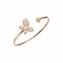 Chopard - Armband Happy Butterfly X Mariah Carey für Damen - Armreif, Ethisches Roségold, Diamanten - 0.99 Karat