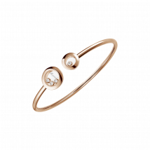 Chopard - Armband Happy Diamonds Icons für Damen - Armreif, Ethisches Roségold, Diamanten - 0.20 Karat