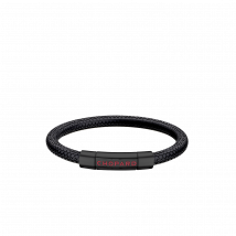 Chopard - Bracelet Classic Racing Bracelet for Men - Black Rubber - Black-toned Metal