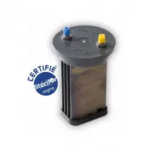 Electrode cellule originale titane system 7 / sterilor 100m3 (7 plaques) - As pool