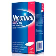 Nicotinell 2 Mg Fruit 96 Chicles Medicamentosos