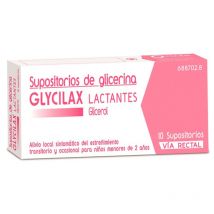 Glycilax 10 Supositorios Lactantes