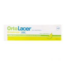 Ortolacer Ortodoncia Gel Dentífrico Sabor Lima 125 Ml