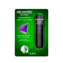 Nicorette Bucomist 1 Mg Spray Sabor Fruta Menta, 13,2 Ml