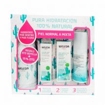 Cofre Weleda Hidratación Piel Normal A Mixta + Botella
