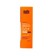 Acofarderm Gel Facial Toque De Seda Color Spf 50+ 50 Ml