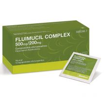 Fluimucil Complex 500/200 Mg 12 Comprimidos Efervescentes