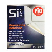 Pic Apósito Silicona Post Operatorio 5 Adhesivos 10x8 Cm