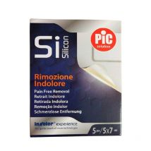 Pic Apósito Silicona Post Ooperatorio Tnt 5 Adhesivos 5x7 Cm