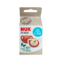 Nuk Chupete Latex Nature 6 - 18 Meses 2 Unidades