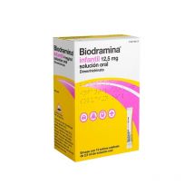 Biodramina Infantil 12,5 Mg 12 Sobres