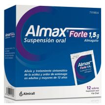 Almax Forte 1,5 G Suspensión Oral, 12 Sobres