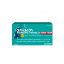 Gaviscon Fresa 24 Comprimidos