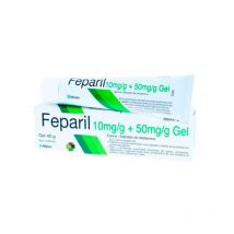 Feparil 10/50 Mg/g Gel Tópico 40 Gr