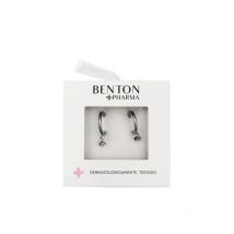 Benton Pharma Pendiente Aro Con Rombo