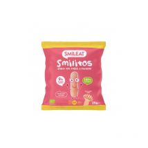 Smilitos Gusanitos Fresa Y Plátano Ecológicos 25 Gr