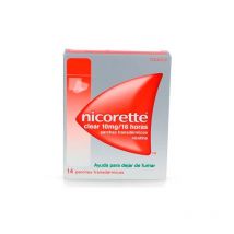 Nicorette Clear 10 Mg/16 Horas 14 Parches Transdérmicos