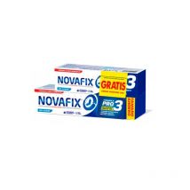 Novafix Crema Adhesiva Prótesis Dentales Fórmula Pro 3 Sin Sabor 70 G + 1 Tubo 50 G