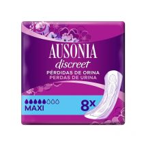 Ausonia Discreet Maxi Absorbente Incontinencia Orina Muy Ligera 8 Ud