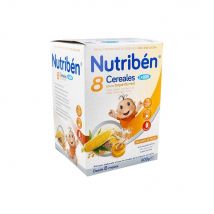 Nutriben Papilla 8 Cereales Miel Calcio 600 Gr