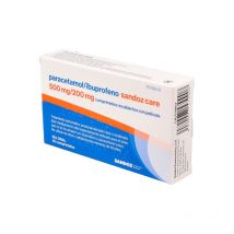 Sandoz Care Paracetamol Ibuprofeno 500 Mg 200 Mg 16 Comprimidos