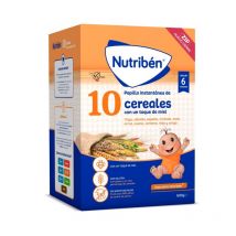 Nutriben 10 Cereales Miel 600 Gr