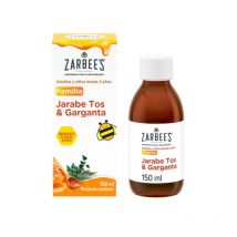 Zarbee's Jarabe Familia Tos Y Garganta, 150 Ml