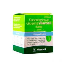Supositorios De Glicerina Vilardell Niños 1,58 Gr 18 Supositorios