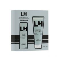 Cofre Lierac Homme Fluido Anti-age Global 50 Ml + Gel De Ducha 200 Ml