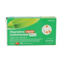 Ibuprofeno Rapid Stadapharm 400 Mg 20 Cápsulas Blandas