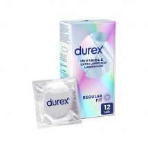 Durex Invisible Extra Lubricado Extrafino 12 Ud
