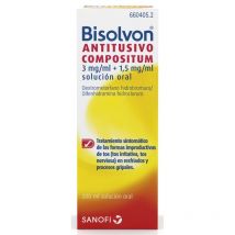 Bisolvon Antitusivo Compositum 3 Mg/ml +1,5 Mg/ml, Solución Oral 200 Ml