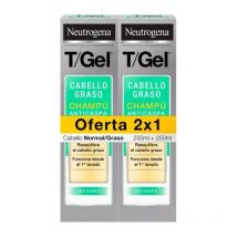 Neutrogena T-gel Champú Pelo Normal Y Graso 2x250 Ml