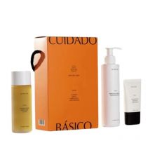 Estuche Arturo Alba Cuidado Básico - Hidrolipídica + Loción Ácida + Limpiadora
