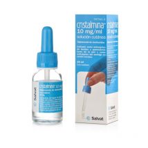 Cristalmina 10 Mg/ml Solución Cutánea 25 Ml