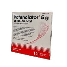 Potenciator 5 G 20 Ampollas De 10 Ml