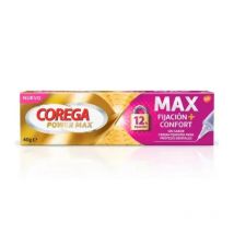 Corega Max Fijación + Confort 40 Gr Sin Sabor