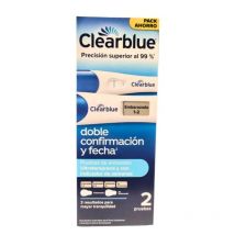 Pack Clearblue Test De Embarazo Ultratemprana + Test De Embarazo Con Indicador De Semanas 2 Ud