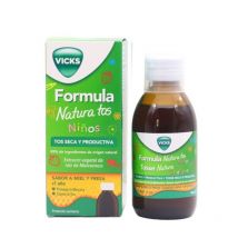Vicks Fórmula Natura Tos Niños 140 Ml Sabor Miel Y Fresa